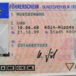 Kartenführerschein 1999 (Bildseite)