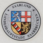 Stemplakette Saarland